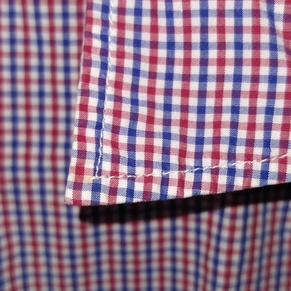 Gap Men's Checked Button Down Shirt Sz Medium - Picture 7 of 8